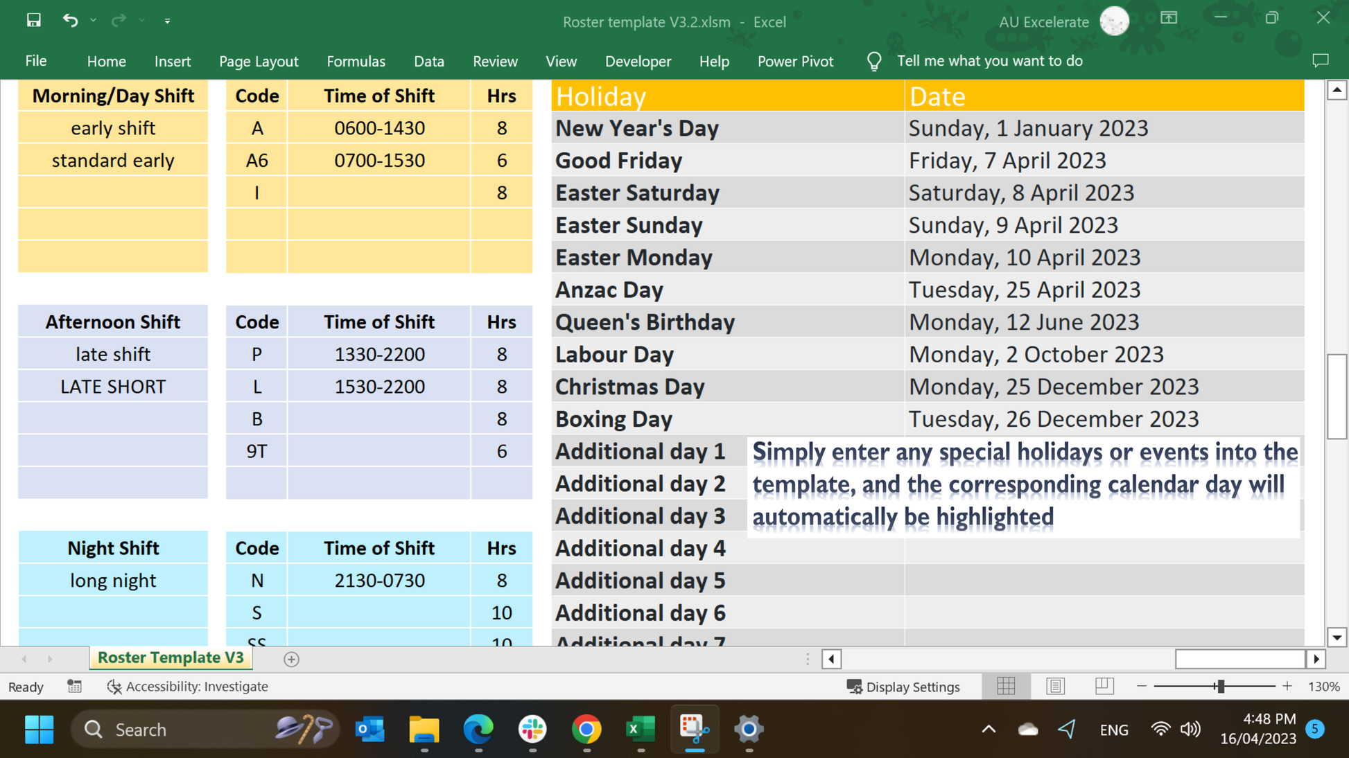 Customizable Shift Codes: Tailor shift codes to specific needs and requirements.